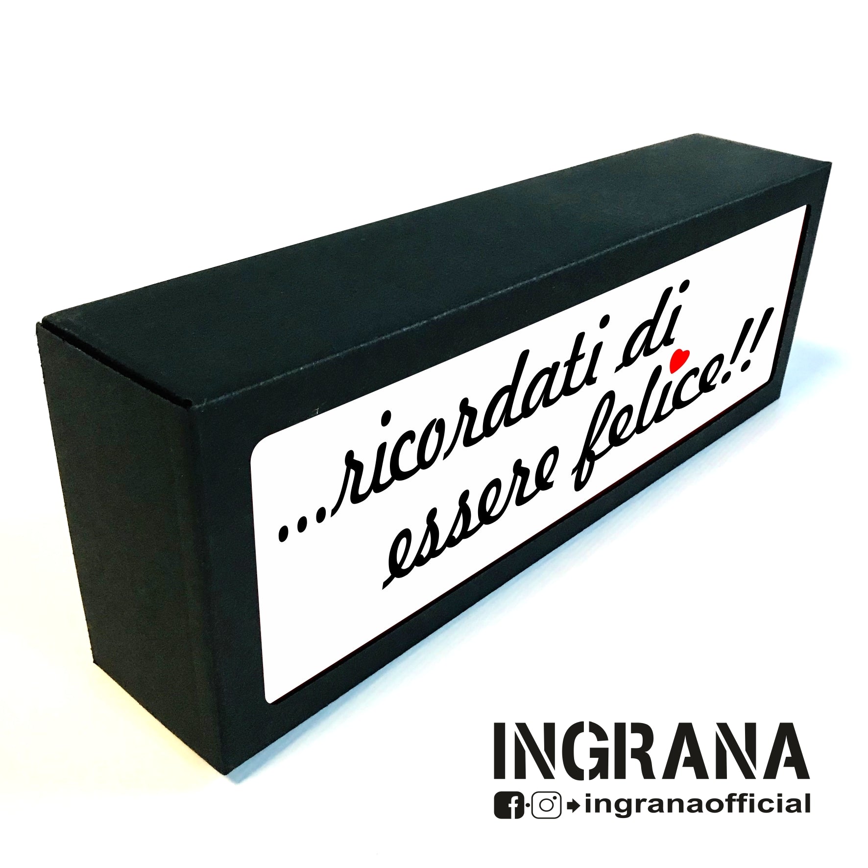 Insegna luminosa personalizzata – ingrana