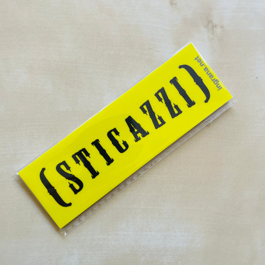 Sticker o Magnete “STICAZZI"