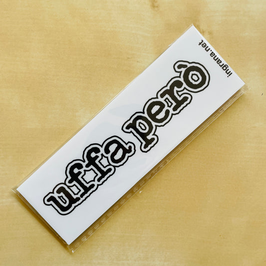 Sticker o Magnete "UFFA PERÒ"